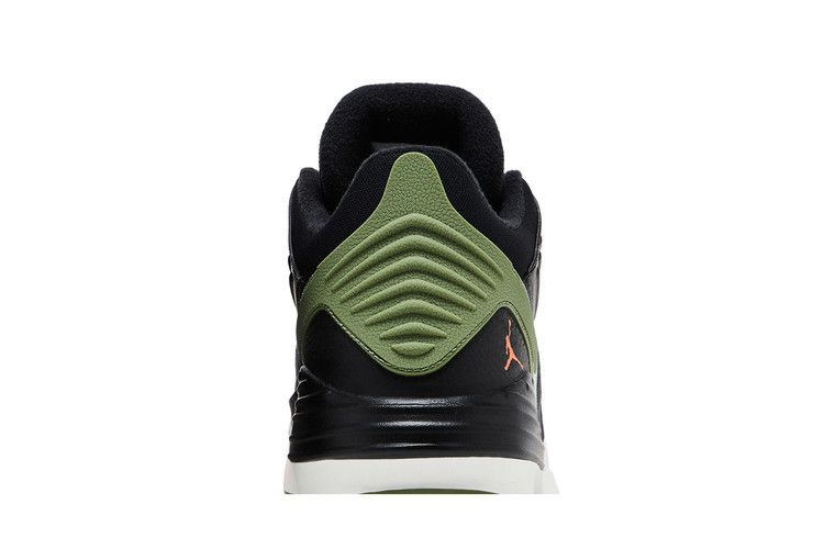 Jordan Max Aura 5 Black Bright Mandarin Sail Sky J Light Olive