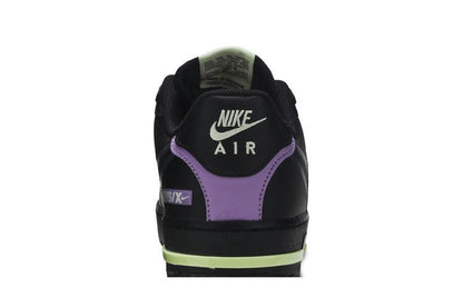 Nike Air Force 1 React Black Violet Star Barely Volt
