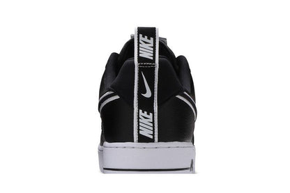 Nike Air Force 1 Low Black White Contrast Swoosh