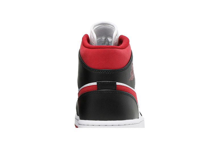 Jordan 1 Mid Gym Red Black White