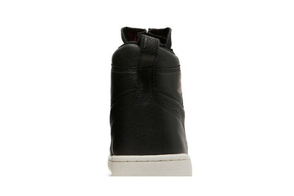 Jordan 1 Retro High Zip Black Gym Red Phantom (Women's)