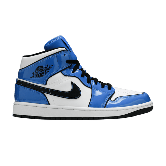 Jordan 1 Mid Signal Blue