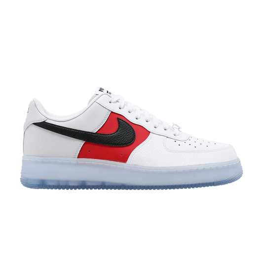 Nike Air Force 1 Low White Red Black (Icy Soles)