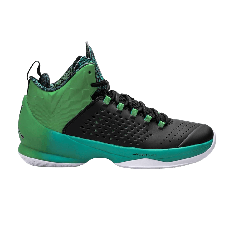Jordan Melo M11 Black/Black-Lt Green Spark-Rtr