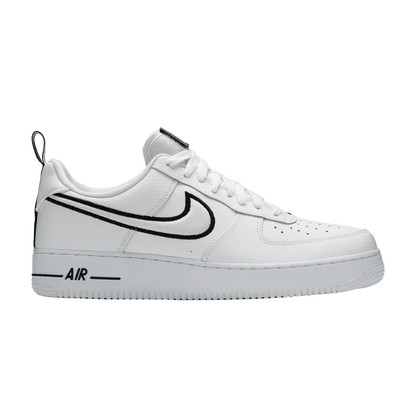 Nike Air Force 1 Low White Black Outline Swoosh