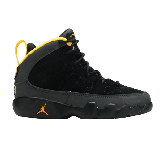 Jordan 9 Retro Dark Charcoal University Gold (PS)