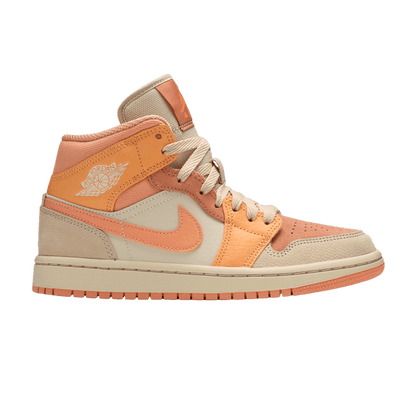 Jordan 1 Mid Apricot Orange (Women's)