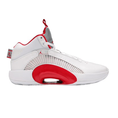 Jordan XXXV Fire Red (White Sole)