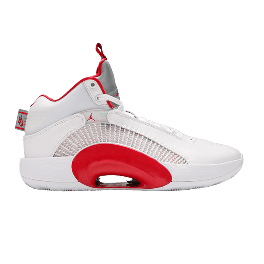 Jordan XXXV Fire Red (White Sole)