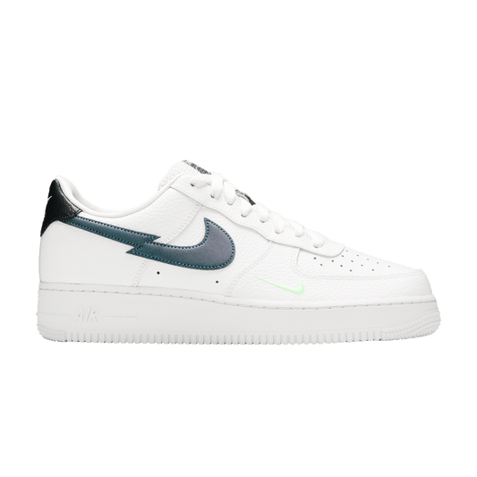 Nike Air Force 1 Low Split Swoosh White Aquamarine
