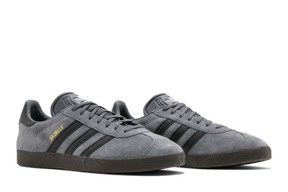 adidas Gazelle Grey Black Gum