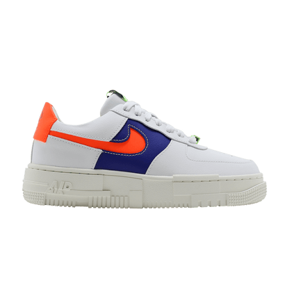 Nike Air Force 1 Low Pixel White Concord Crimson (Women's)