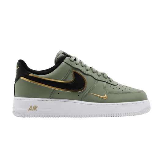 Nike Air Force 1 Low '07 LV8 Double Swoosh Olive Gold Black