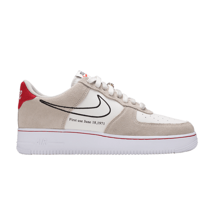 Nike Air Force 1 Low First Use Light Sail Red