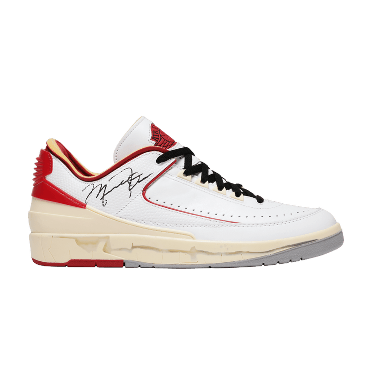 Jordan 2 Retro Low SP Off-White White Red
