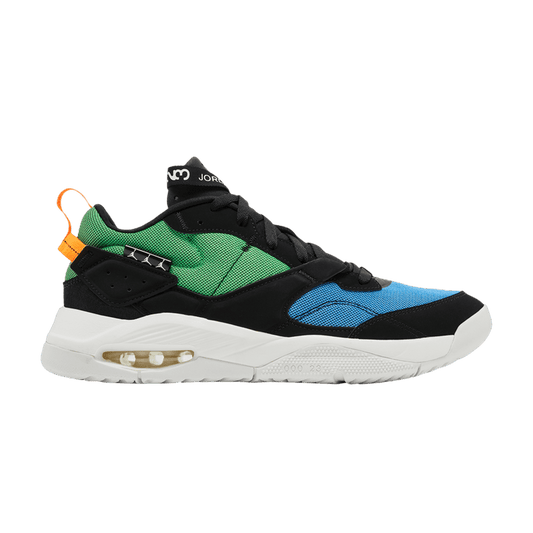 Jordan Air NFH Black Photo Blue Spark Green