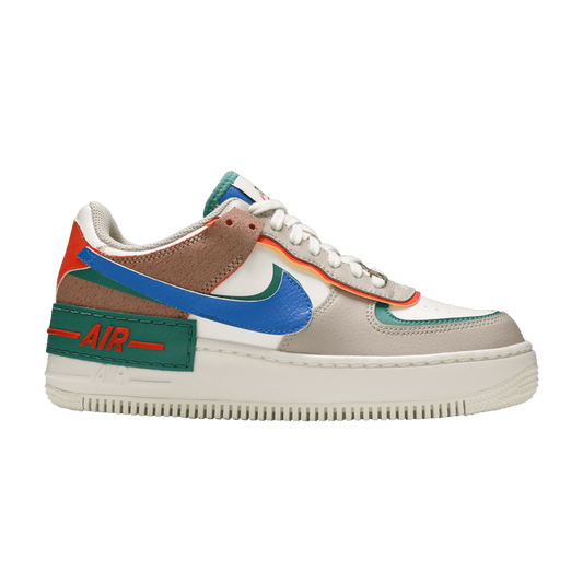Nike Air Force 1 Low Shadow Sail Signal Blue Green (Women's)