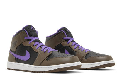 Jordan 1 Mid Purple Mocha