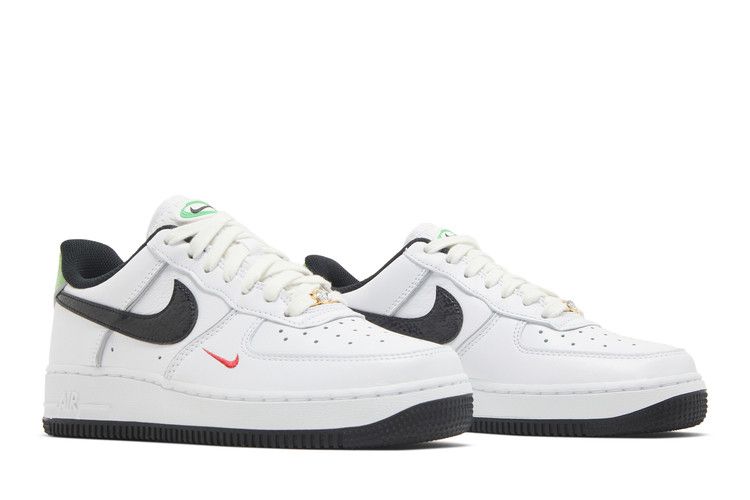 Nike Air Force 1 Low '07 Just Do It Snakeskin White Black (Women's)