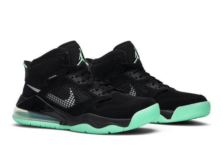 Jordan Mars 270 Black Green Glow