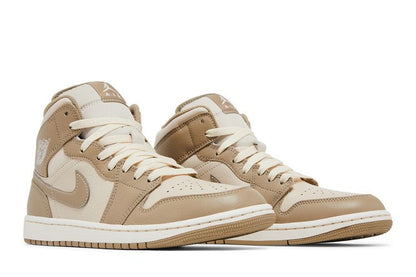 Jordan 1 Mid Legend Light Brown