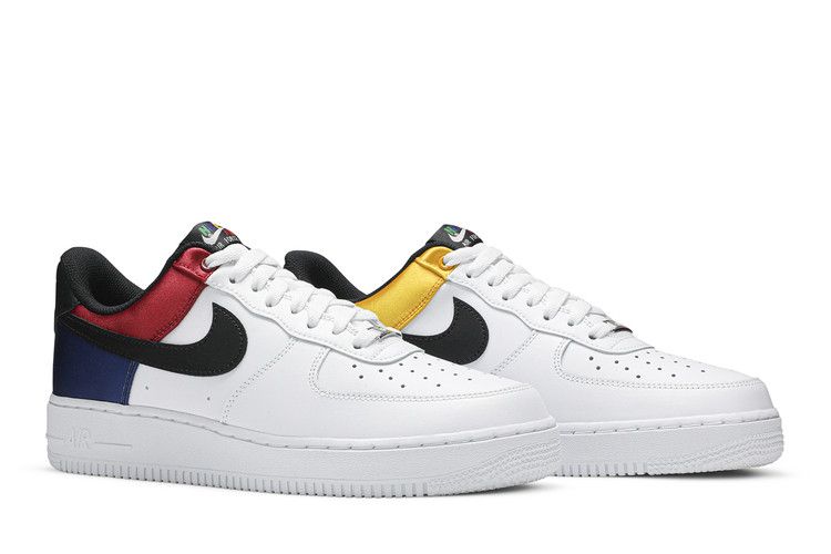 Nike Air Force 1 Low '07 LV8 Unite White Red Blue Satin