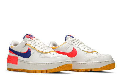 Nike Air Force 1 Low Shadow White Flash Crimson Astronomy Blue (Women's)