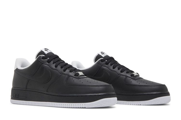 Nike Air Force 1 Low '07 Black White Sole
