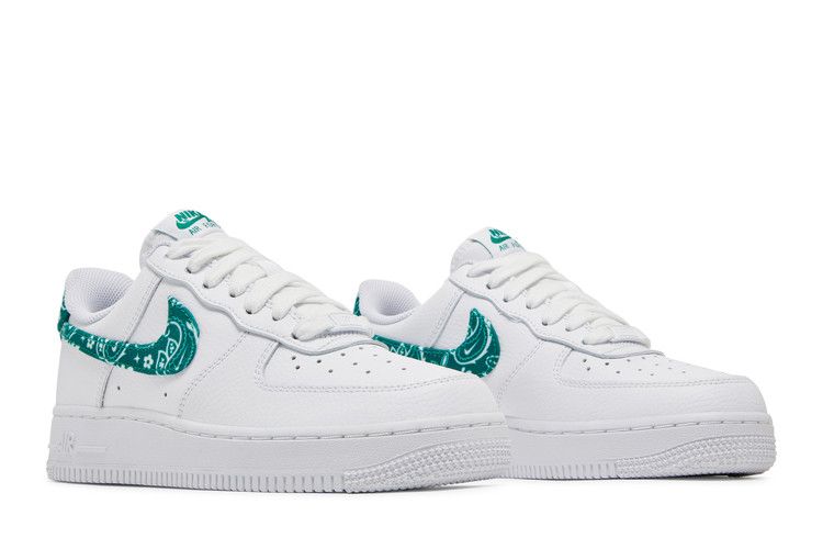 Nike Air Force 1 Low '07 Essential White Green Paisley (Women's)
