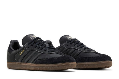 adidas Samba OG Core Black Crystal Sand (Women's)
