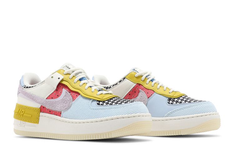 Nike Air Force 1 Low Shadow Multi Print Houndstooth (Women's)
