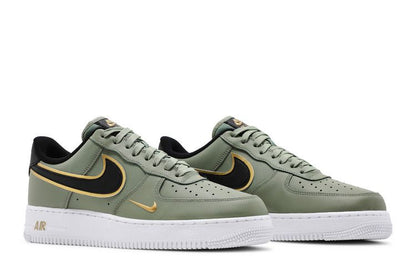Nike Air Force 1 Low '07 LV8 Double Swoosh Olive Gold Black