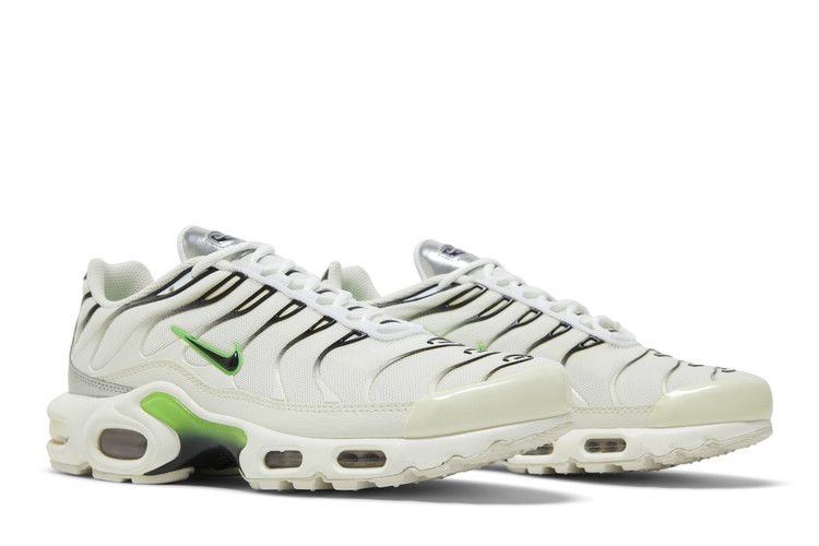 Nike Air Max Plus White Neon Metallic Silver (Women's)