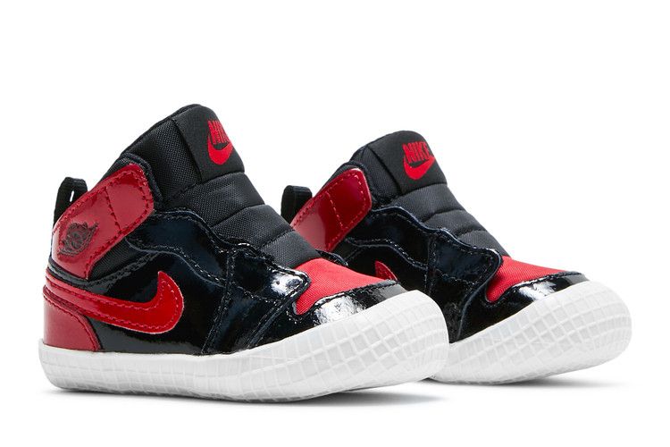 Jordan 1 Crib Bootie Bred Patent (I)