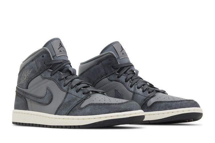 Jordan 1 Mid Distressed Smoke Grey (Women's)