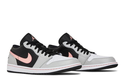 Jordan 1 Low Black Grey Pink