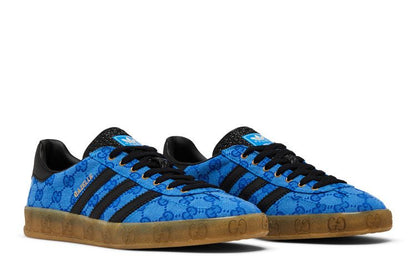 adidas x Gucci Gazelle Blue GG Monogram
