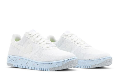 Nike Air Force 1 Low Crater Flyknit White Ice Blue (Women's)