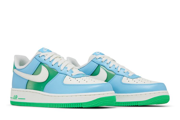 Nike Air Force 1 Low '07 Aquarius Blue Vapor Green