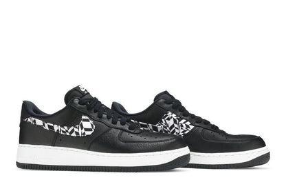 Nike Air Force 1 Low Black Pattern Swoosh