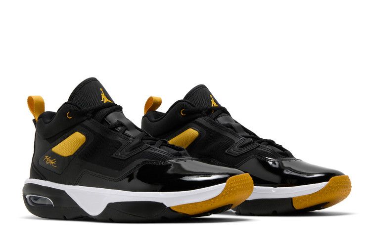 Jordan Stay Loyal 3 Black Yellow Ochre