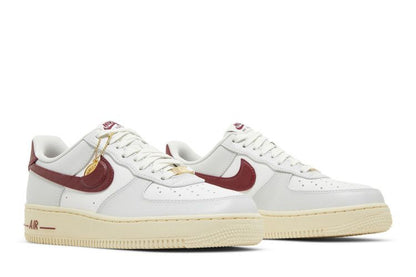 Nike Air Force 1 Low '07 SE Just Do It Photon Dust Team Red (Women's)