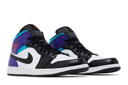 Jordan 1 Mid Court Purple Tropical Twist