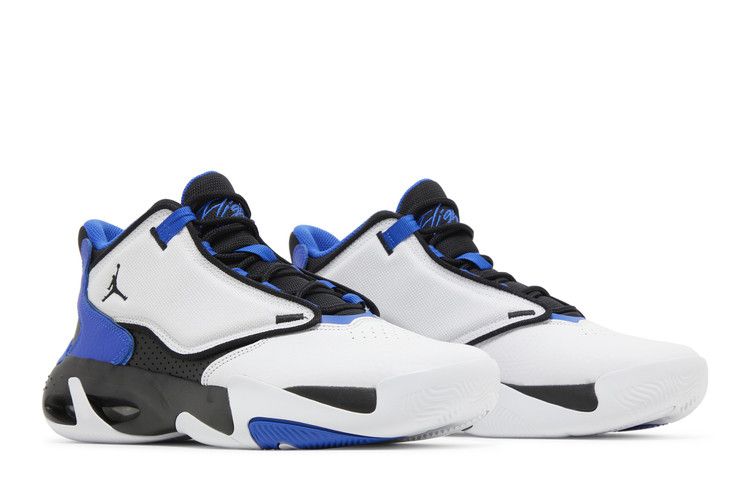 Jordan Max Aura 4 White Black Hyper Royal