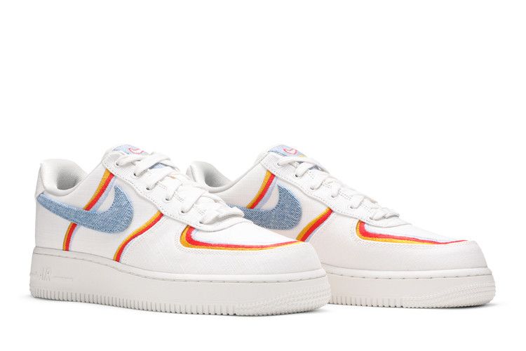 Nike Air Force 1 Low Sail Denim Swoosh (Women's)