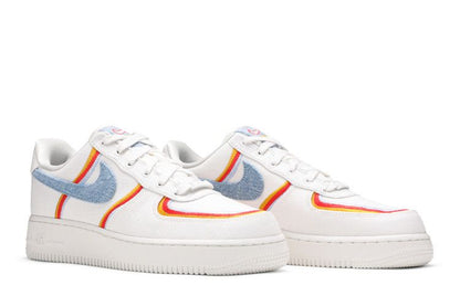 Nike Air Force 1 Low Sail Denim Swoosh (Women's)