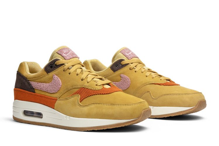 Nike Air Max 1 Crepe Wheat Gold Rust Pink