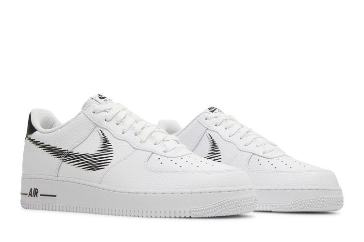 Nike Air Force 1 Low Zig Zag Black White