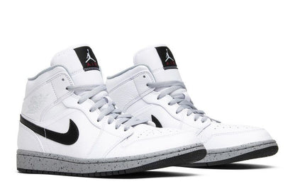 Jordan 1 Mid White Cement