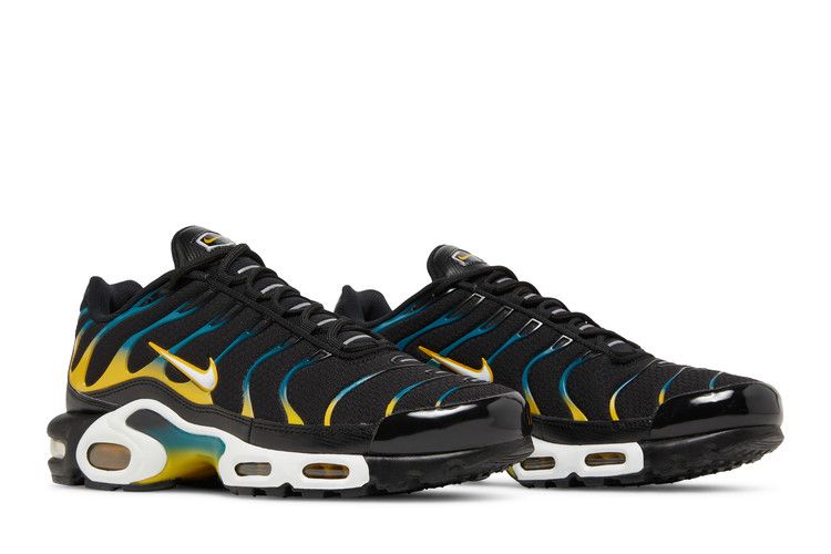 Nike Air Max Plus Black Teal Yellow